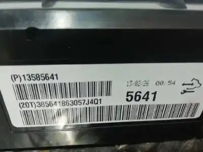 Second-hand car spare part electronic module for chevrolet cruze lt oem iam references 13585641  