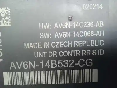 Автозапчасти б/у комфортный модуль за ford grand c-max (dxa/cb7, dxa/ceu) 1.6 tdci ссылки oem iam av6n14b532cg  