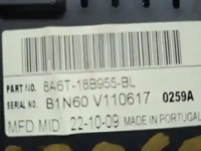 Second-hand car spare part display for ford fiesta (cb1) ambiente oem iam references 8a6t18b955bl  