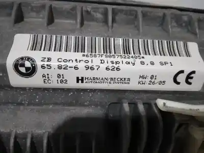 Second-hand car spare part display for bmw serie 7 (e65/e66) 750i oem iam references 65826967626  