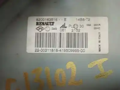 Автозапчасти б/у левая фара за nissan interstar mod. 04 (x70) 2.5 dci diesel cat ссылки oem iam 8200163516 h7+h1 2606000qaj