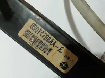 Second-hand car spare part passenger side right window regulator for dodge caliber s oem iam references 05074798aa  