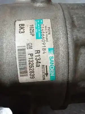 Second-hand car spare part air conditioning compressor for saab 9-5 lim. (03. 2010->) vector oem iam references p13262839 13232307 1625p