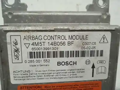 Автозапчасти б/у блок управления подушками безопасности за ford focus c-max (cap) trend (d) ссылки oem iam 4m5t14b056bf  0285001552