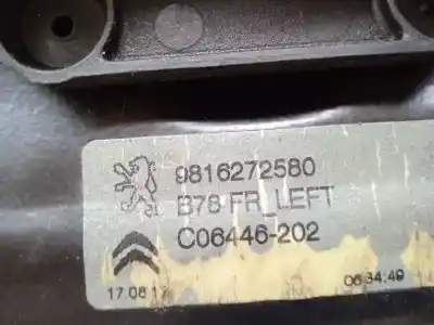 Автозапчасти б/у регулятор стекла переднего левого за citroen c4 picasso intensive ссылки oem iam 9816272580 6 pins 9816271280