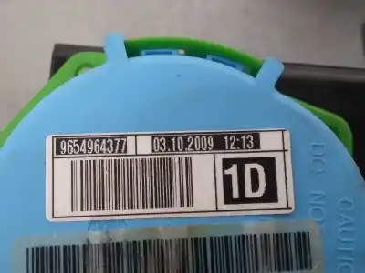 Peça sobressalente para automóvel em segunda mão kit airbag por citroen c4 picasso exclusive plus referências oem iam 9654102280  