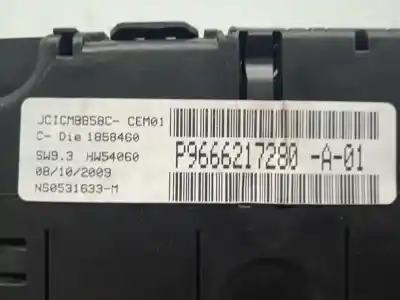 Peça sobressalente para automóvel em segunda mão quadrante por citroen c4 picasso exclusive referências oem iam 9666217280  p9666217280