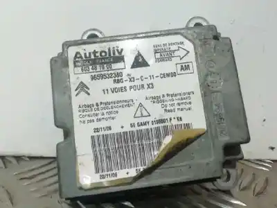 Автозапчасти б/у блок управления подушками безопасности за citroen c5 break collection ссылки oem iam 9659532380