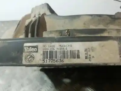 Автозапчасти б/у электрический вентилятор за fiat croma (194_) 1.9 d multijet (194axc1b 194axc12) ссылки oem iam 51775636  