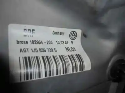 Автозапчасти б/у регулятор стекла заднего левого за volkswagen bora berlina (1j2) conceptline ссылки oem iam 1j5839729g  