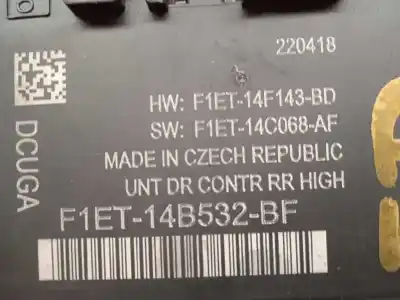 Автозапчастина б/у електронний модуль для ford kuga (cbs) trend+ посилання на oem iam f1et14b532bf  