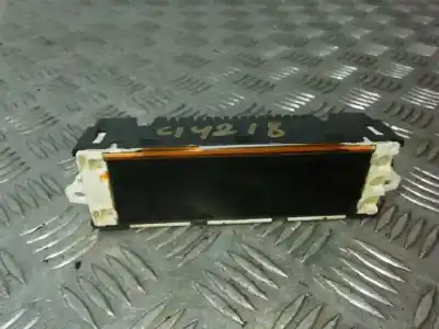 Pièce détachée automobile d'occasion ÉCRAN / AFFICHEUR MULTIFONCTION pour PEUGEOT 207  Références OEM IAM 9663205580  9664447680