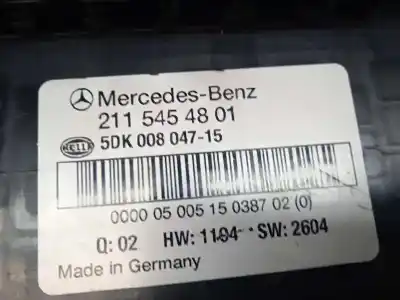 Piesă de schimb auto la mâna a doua modul electrotic pentru mercedes clase e (w211) berlina 3.2 cdi cat referințe oem iam 2115454801  5dk00804715