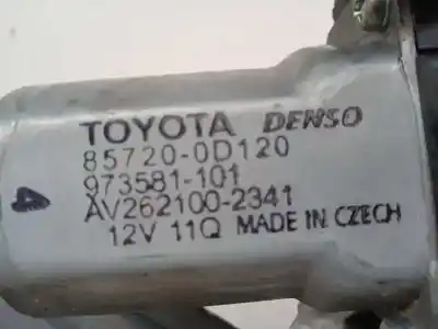Автозапчастина б/у регулятор скла заднього правого для toyota auris (_e15_) 1.4 d-4d (nde150_) посилання на oem iam 857200d120 6 pins 973581101