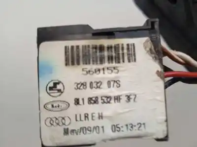 Peça sobressalente para automóvel em segunda mão espelho retrovisor direito por audi a3 (8l) 1.6 ambiente referências oem iam 8l1858532hf 5 pins 