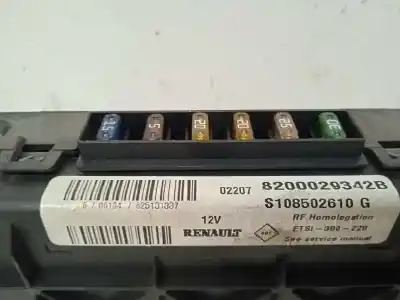 Gebrauchtes Autoersatzteil bsi-steuergerät sicherungskasten zum renault scenic (ja..) 1.9 dci authentique oem-iam-referenzen 8200029342b  