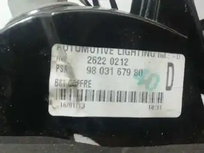 Автозапчастина б/у внутрішній правий завод для citroen ds5 style посилання на oem iam 9803167980  