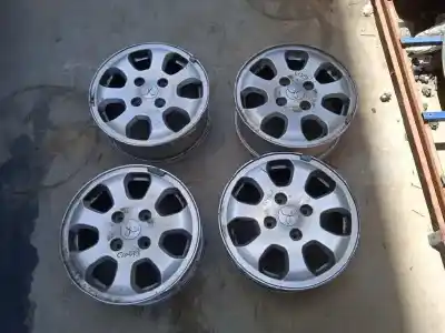 Pièce détachée automobile d'occasion jeu de jantes pour mitsubishi colt berlina 5 (z30a) 1.3 atlantis références oem iam 6jx15 h2 et46  