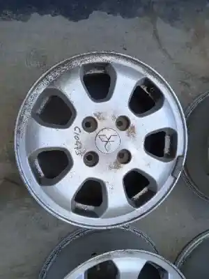Pièce détachée automobile d'occasion jeu de jantes pour mitsubishi colt berlina 5 (z30a) 1.3 atlantis références oem iam 6jx15 h2 et46  