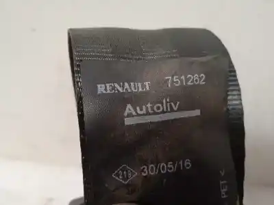 Автозапчастина б/у задній лівий ремін безпеки для dacia duster ambiance 4x2 посилання на oem iam 751262  