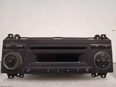 Автозапчастина б/у аудіо система / радіо cd для mercedes-benz clase b (w245) 180 cdi (245.207) посилання на oem iam a1699002900