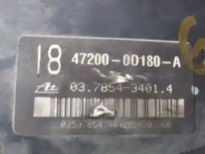 Автозапчастина б/у гальмівний серво для toyota yaris (ksp9/scp9/nlp9) básico посилання на oem iam 472000d180a  