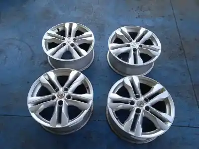 Peça sobressalente para automóvel em segunda mão JOGO DE JANTES por NISSAN X-TRAIL (T31)  Referências OEM IAM 7JX17 ET40  