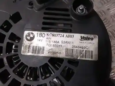 Second-hand car spare part alternator for bmw serie 5 gran turismo (f07) 530d oem iam references 12318570672  
