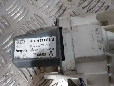Автозапчасти б/у мотор переднего левого стекла за audi q7 (4l) 3.0 tdi ссылки oem iam 4l0959801b  