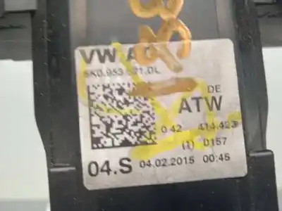 Second-hand car spare part multifunction switch for seat altea xl (5p5) reference oem iam references 5k0953521dl  5k0953502l