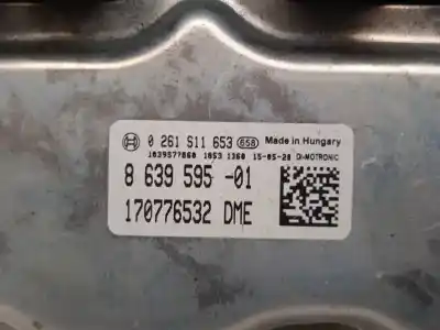 Second-hand car spare part ecu engine control for bmw serie 3 lim. (f30) 320i oem iam references 8639595 863959501 0261s11653