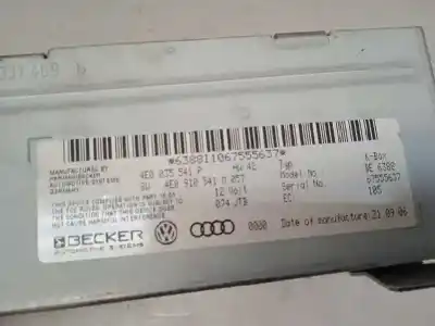 Автозапчастина б/у електронний модуль для audi q7 (4l) 3.0 tdi посилання на oem iam 4e0035541p  4e0910541m