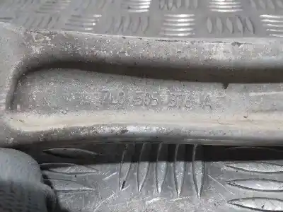 Автозапчастина б/у задній нижний правий ригель підвіски для audi q7 (4l) 3.0 tdi посилання на oem iam 7l0505376a 7l0505376a 7l0505398