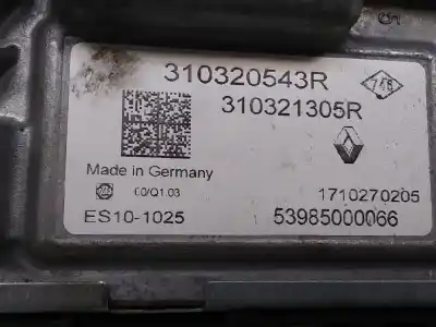 Second-hand car spare part ecu engine control for dacia sandero 0.9 tce cat oem iam references 310320543r  310321305r