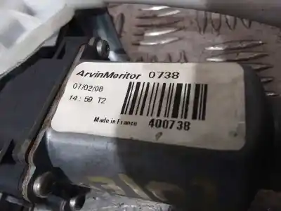 Second-hand car spare part passenger side right window regulator for nissan interstar mod. 04 (x70) 2.5 dci diesel cat oem iam references 8200467967  