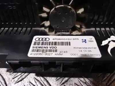 Автозапчасти б/у климат-контроль за audi a3 (8p) 2.0 tdi ссылки oem iam 8p0820043h  
