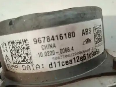 Peça sobressalente para automóvel em segunda mão abs por citroen c3 tonic referências oem iam 9678416180  10022000664