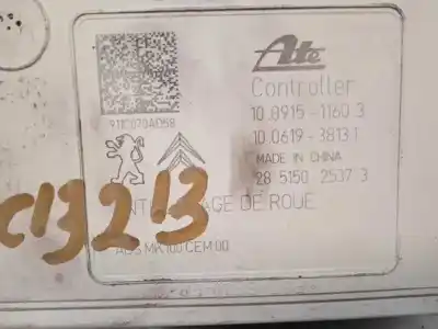 Peça sobressalente para automóvel em segunda mão abs por citroen c3 tonic referências oem iam 9678416180  10022000664