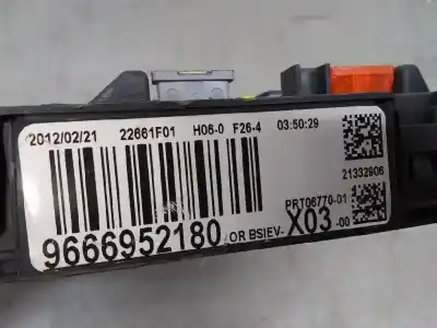 Автозапчасти б/у блок управления бси за citroen c3 tonic ссылки oem iam 9666952180  