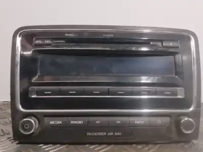 Piesă de schimb auto la mâna a doua SISTEM AUDIO / CD RADIO CASETOFON pentru SKODA SUBERB (3T4)  Referințe OEM IAM 3T0035161  