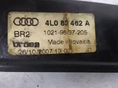 Second-hand car spare part passenger side right window regulator for audi q7 (4l) 3.0 tdi oem iam references 4l0837462a 4l0959802b 6 pin