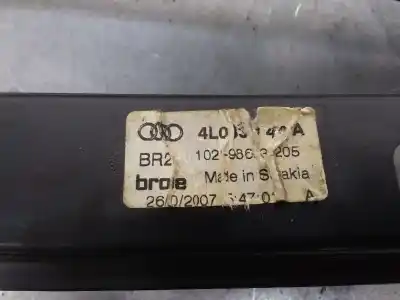 Second-hand car spare part rear right window regulator for audi q7 (4l) 3.0 tdi oem iam references 4l0839462a 4l0959802b 6 pin