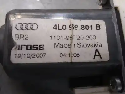 Автозапчастина б/у регулятор вікна передній лівий для audi q7 (4l) 3.0 tdi посилання на oem iam 4l0837461a 4l0959801b 6 pin
