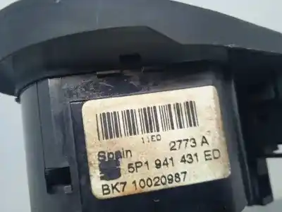 Автозапчастина б/у управління світлом для seat altea xl (5p5) reference посилання на oem iam 5p1941431ed 2ºserie salpicadero 