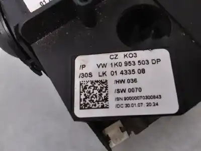 Second-hand car spare part multifunction switch for seat altea (5p1) select oem iam references 1k0953503dp  