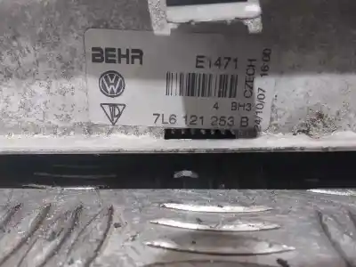 Автозапчастина б/у водяний радіатор для audi q7 (4l) 3.0 tdi посилання на oem iam 7l6121253b  