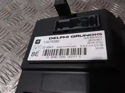 Second-hand car spare part display for opel meriva cosmo oem iam references 13275280  