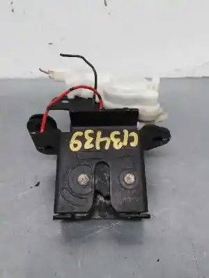 Second-hand car spare part trunk lock for mazda 3 sedán (bk) 1.6 (bk12) oem iam references  2+2 cables 