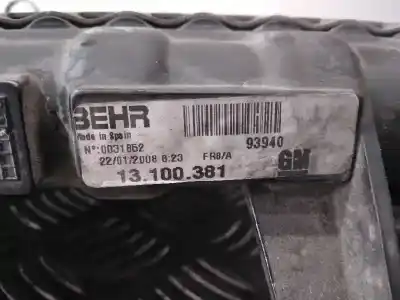 Piesă de schimb auto la mâna a doua radiator de apa pentru opel corsa c corsavan referințe oem iam 13100381 93177593 