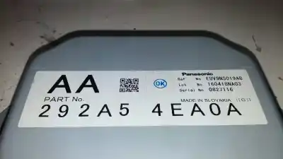 Gebrauchtes Autoersatzteil elektronisches modul zum nissan qashqai (j11) n-connecta oem-iam-referenzen euv9ns019ab  